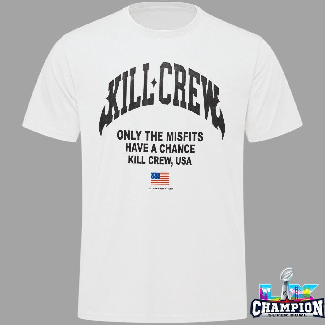 Kill Crew Relaxed Fit Natural Chrome Shirt