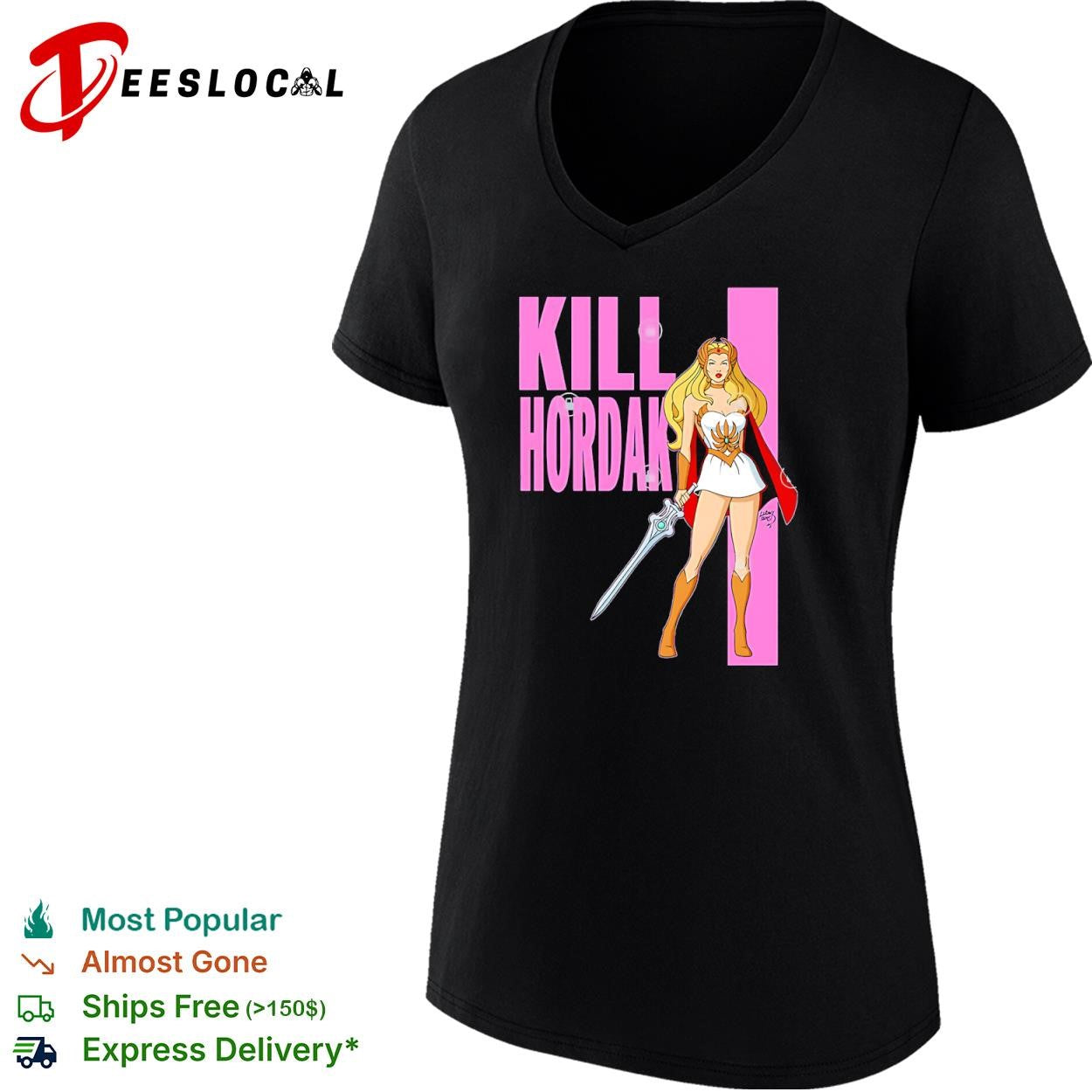 Kill Hordak She-Ra Princess of Power style of Kill Bill shirt