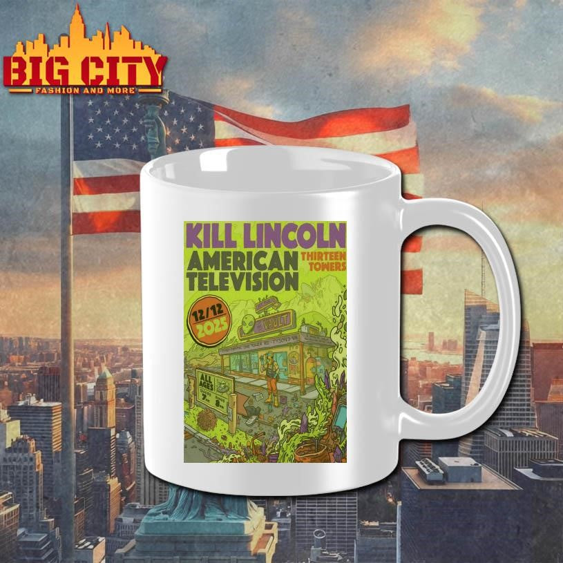 Kill Lincoln Dec 12 2025 Tysons Tour Poster Shirt
