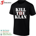 Kill The Klan Anti Racism Crosshair Target Graphic Statement Shirt
