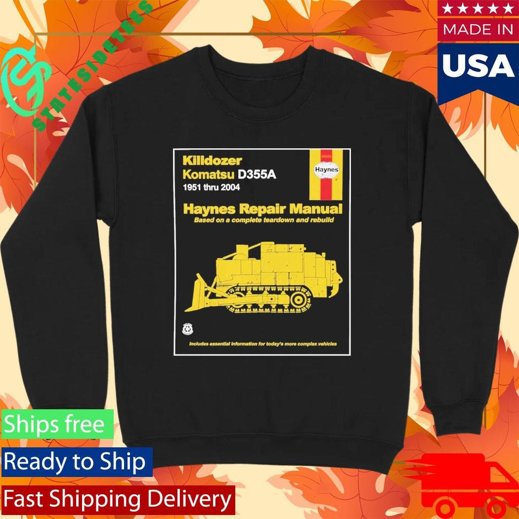 Killdozer Haynes Repair Manual Shirt