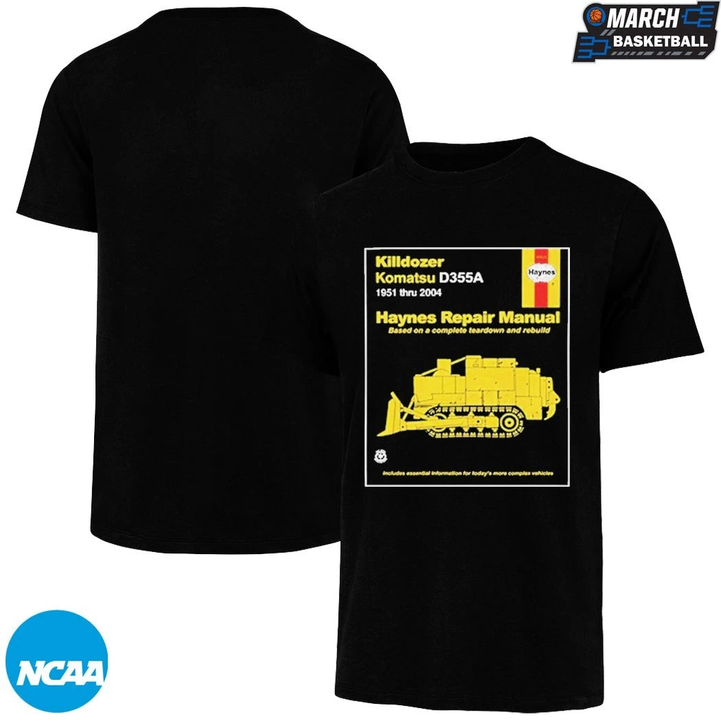 Killdozer Komatsu D355A Haynes Repair Manual T-Shirts