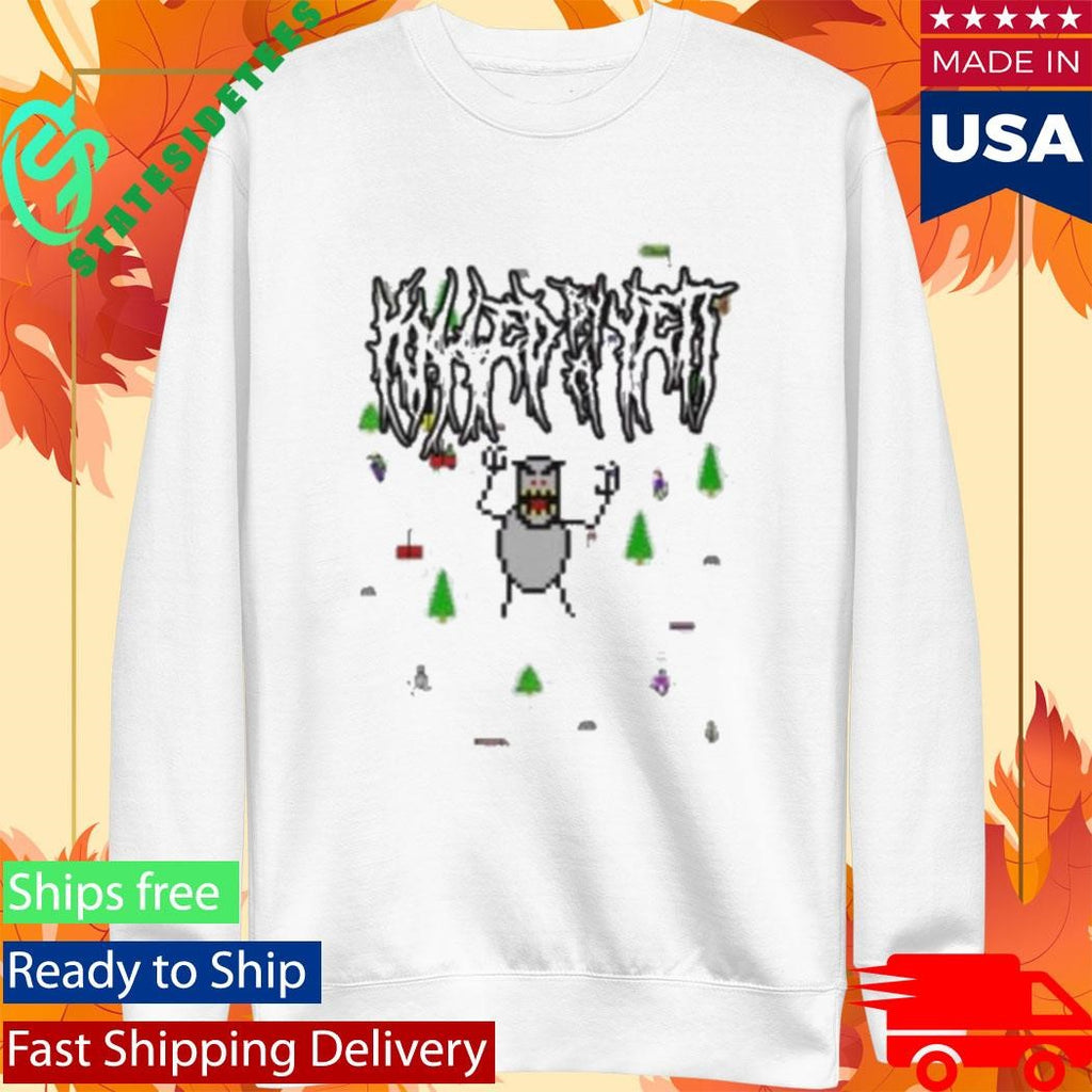 Killed By A Yeti Ski Shirt