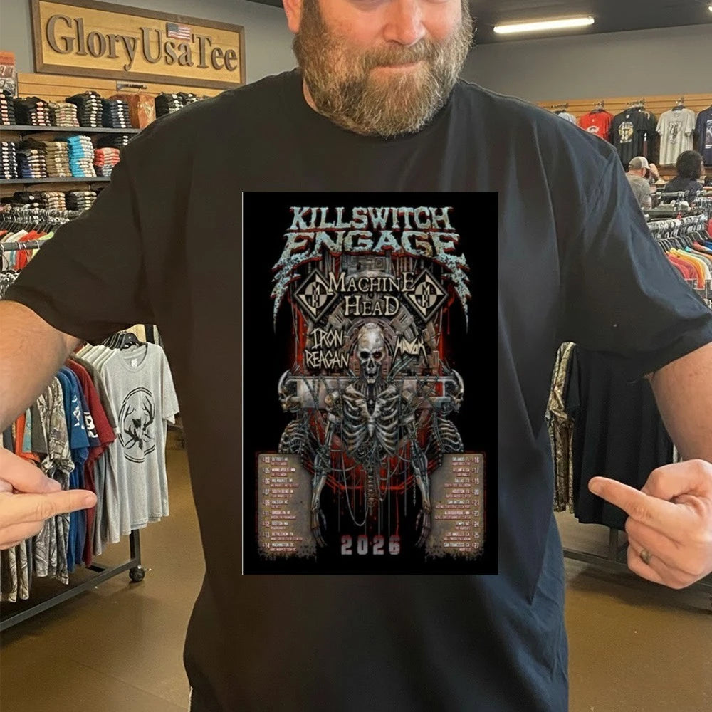 Killswitch Engage Big Tour Announcement 2026 Poster Shirt