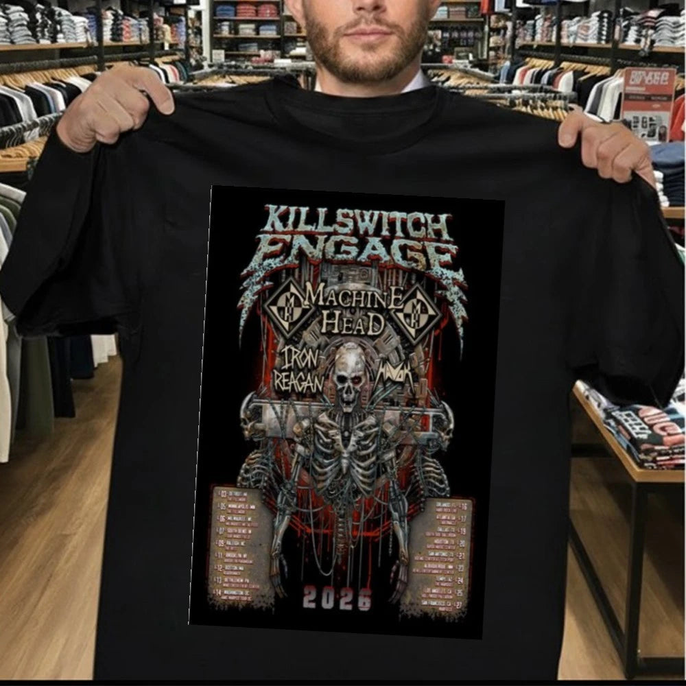 Killswitch Engage Big Tour Announcement 2026 Poster Shirt