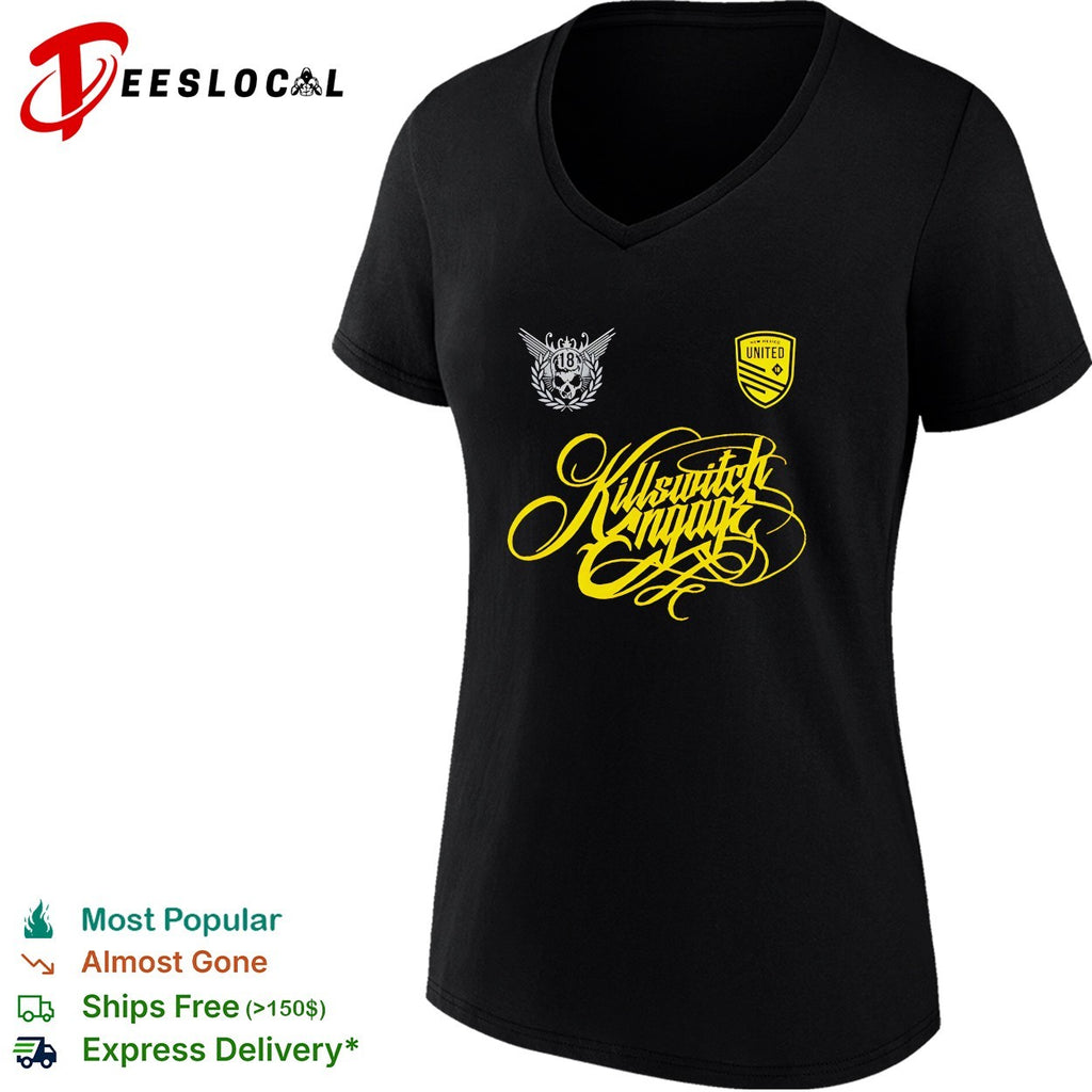 Killswitch Engage ornate script gothic emblem design shirt
