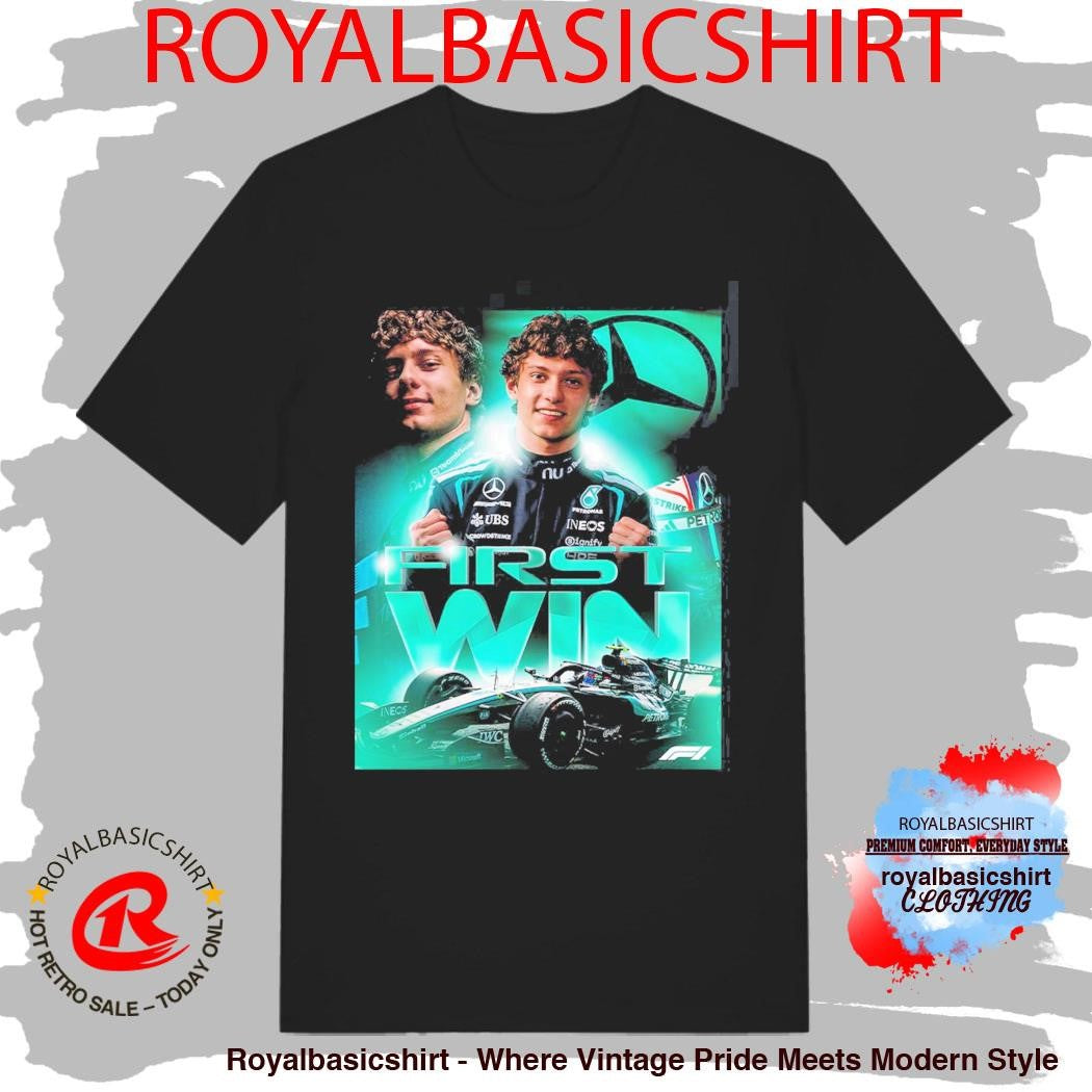 Kimi Antonelli F1 Mercedes AMG Team First Win Chinese GP 2026 T-Shirt