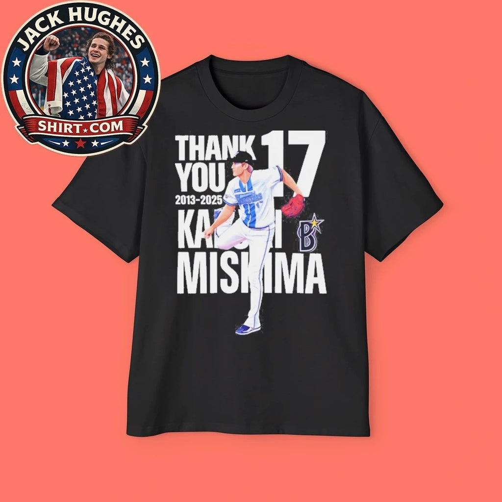 Kimitaka Tosshiro Thank You Kazuki Mishima 17 Shirt
