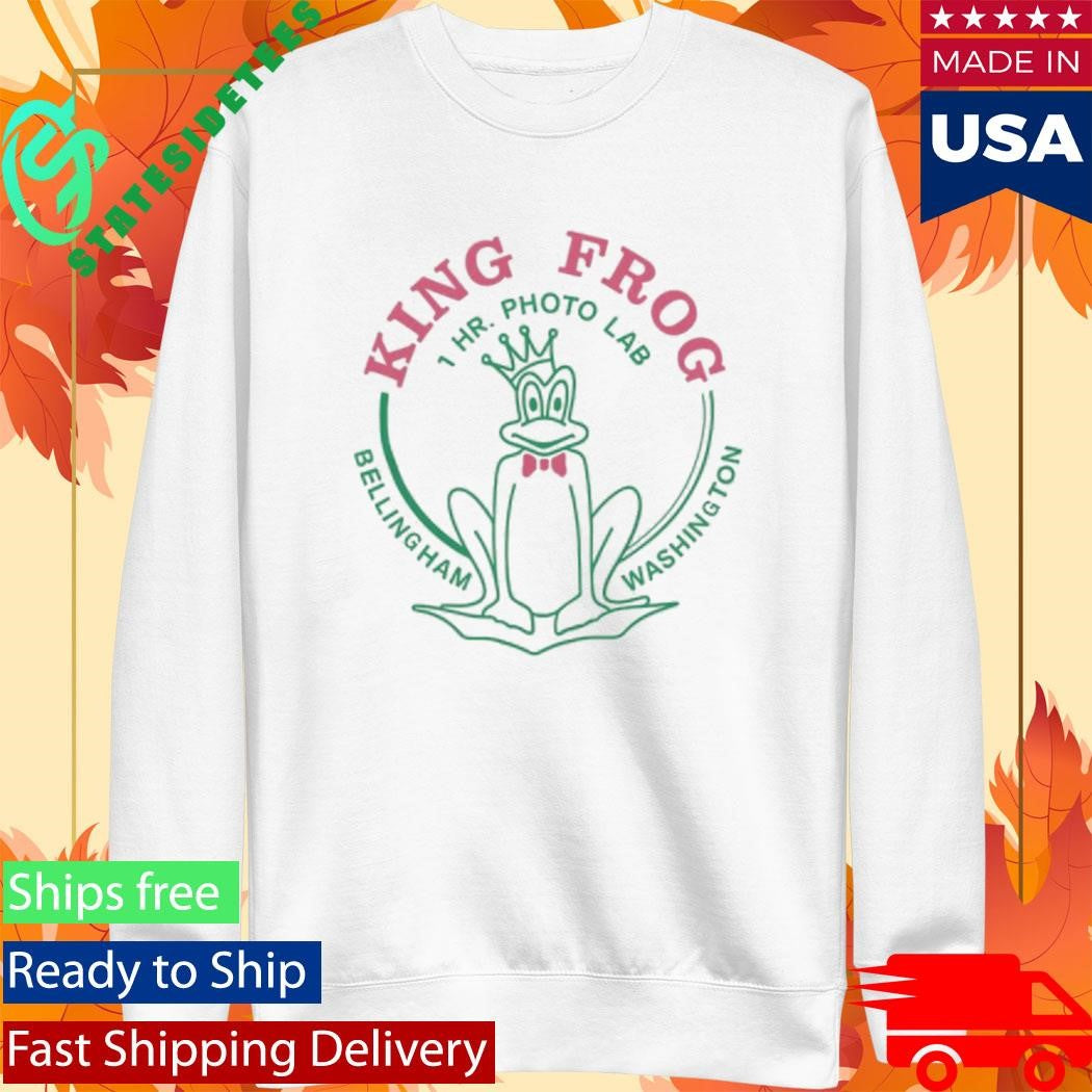King Frog 1 Hour Photo Lab Bellingham Shirt