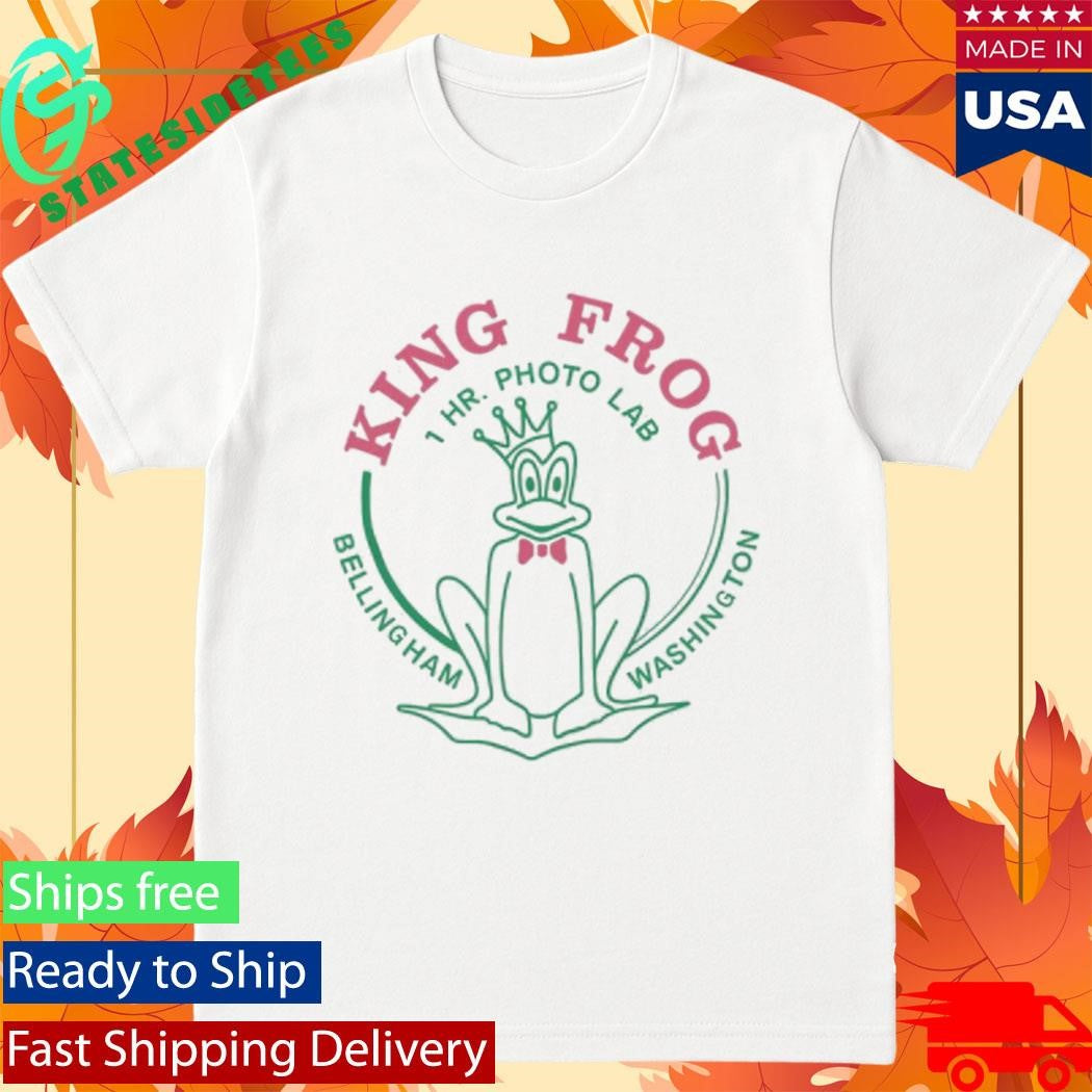 King Frog 1 Hour Photo Lab Bellingham Shirt