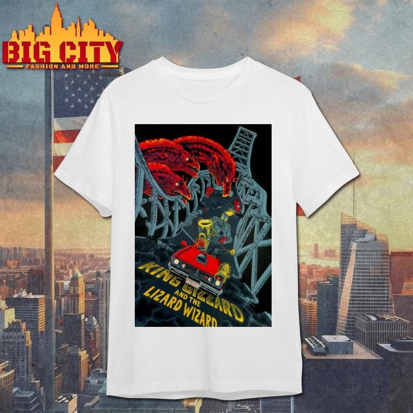 King Gizzard And The Lizard Wizard 12_9-12_10_2025 Brisbane AUS Poster Shirt