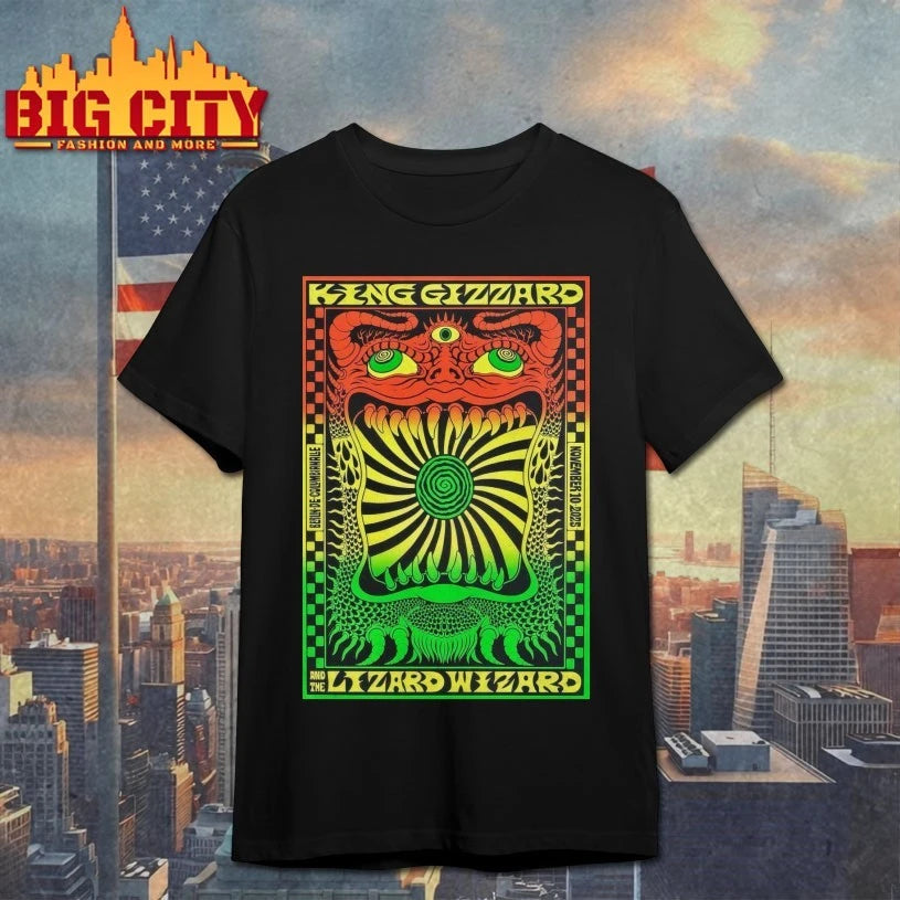 King Gizzard And The Lizard Wizard Berlin, Germany On November 10 2025 Poster shirt