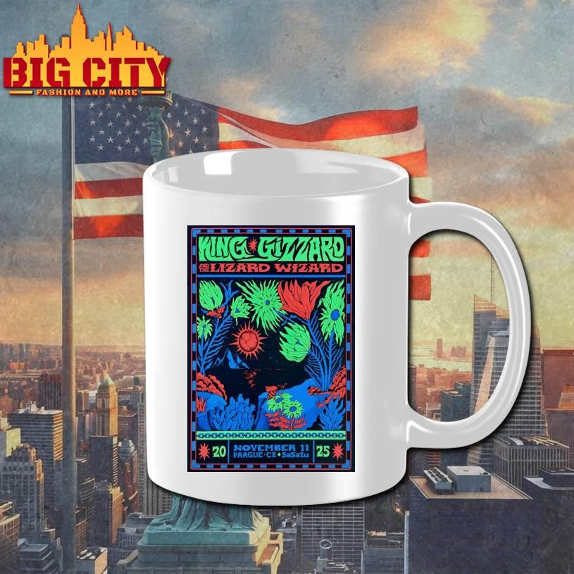 King Gizzard And The Lizard Wizard In Prague CZ On Nov 11 2025 Poster shirt