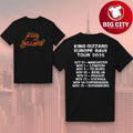 King Gizzard Europe Rave Tour 2025 New Two Sided Shirt
