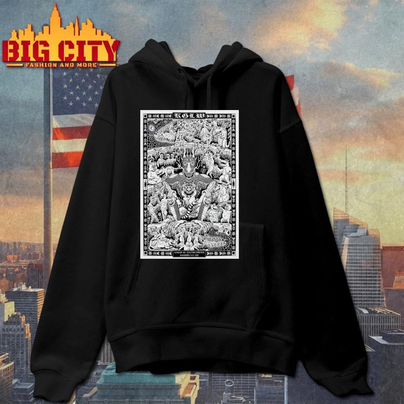 King Gizzard The Lizard Wizard UK Tour 2025 Poster Shirt