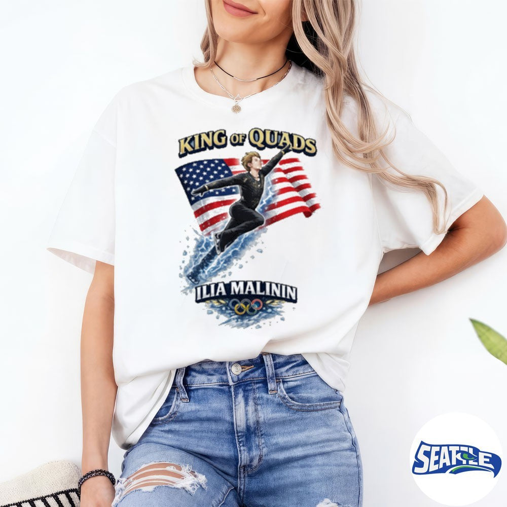 King Of Quads Lia Malinin Milano Cortina 2026 Olympics Team USA shirt