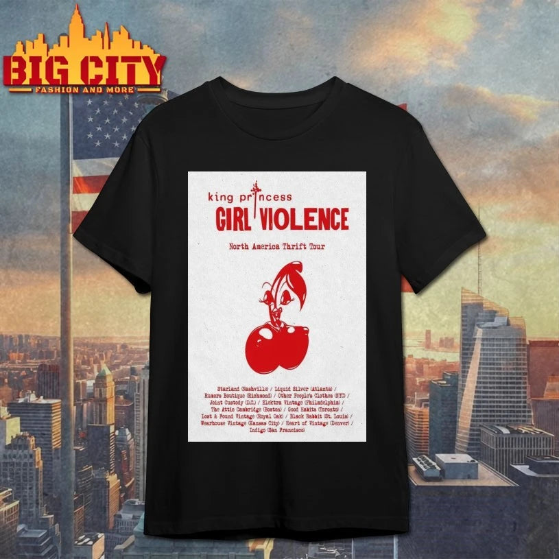 King Princess North America Tour 2025 Poster shirt