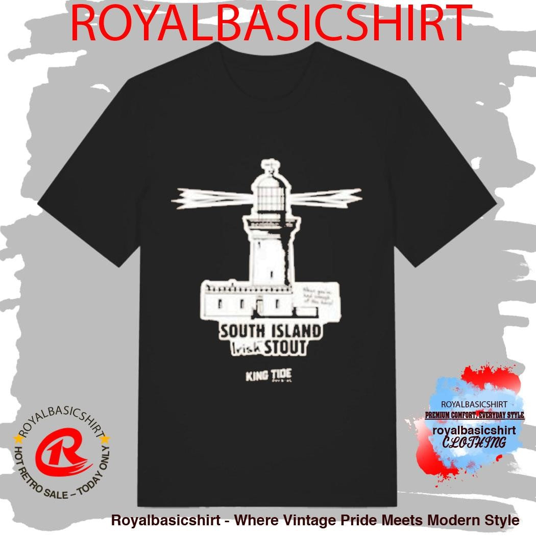 King Tide Brewing South Island Stout Brown Shirt
