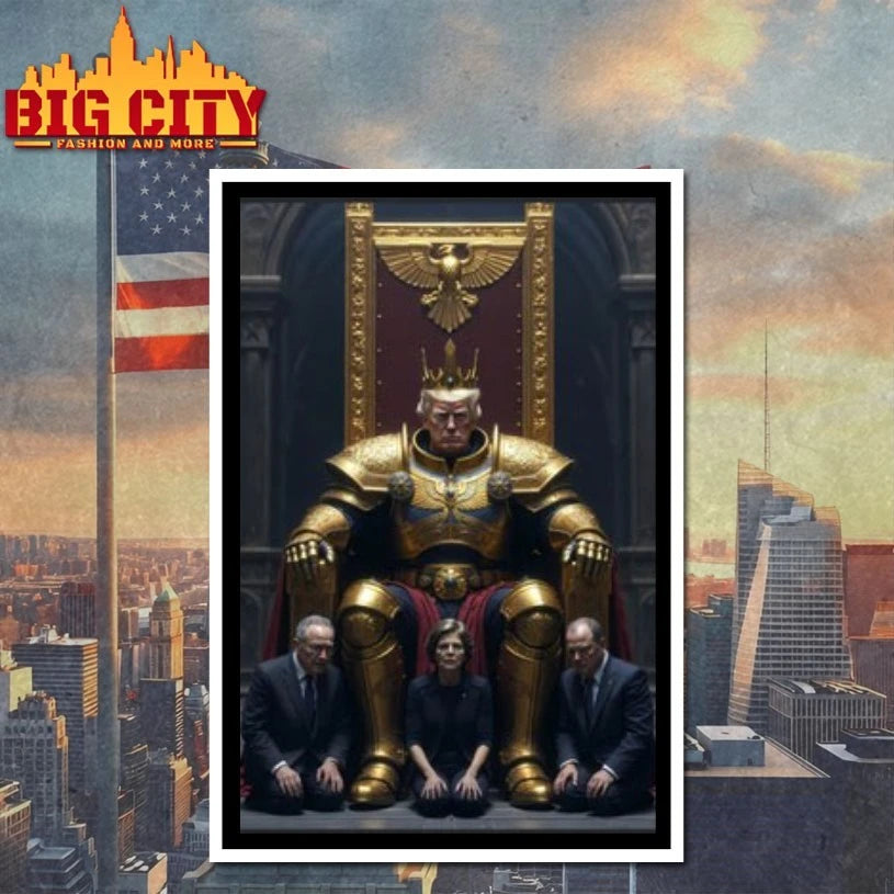 King Trump with Chuck Schumer and Other Politicians Kneeling shirt
