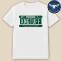 King Tuff VT License Plate T-Shirt