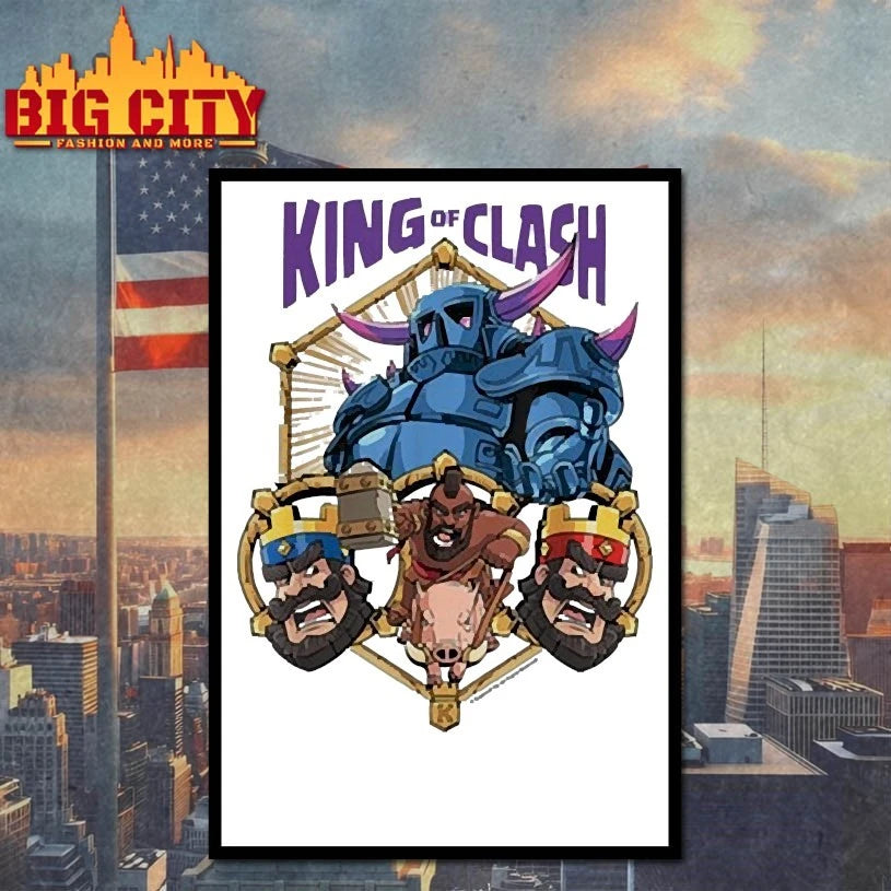 King of Clash Royale P.E.K.K.A 2025 Tour shirts
