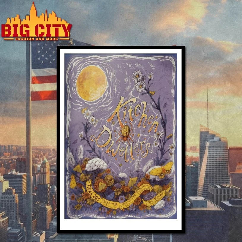 Kitchen Dwellers Nov 5 2025 Richmond VA Poster shirt