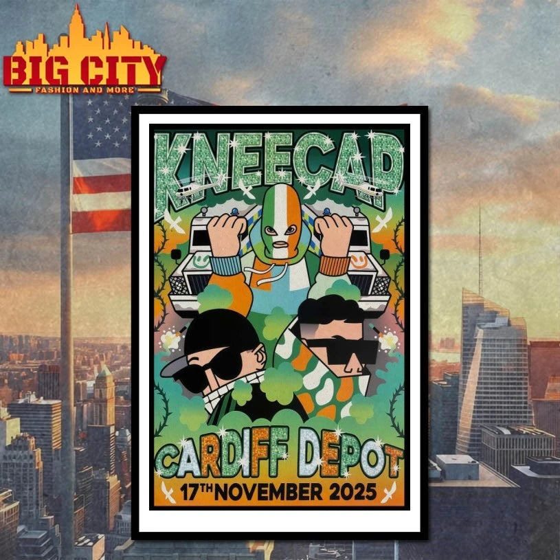 Kneecap Nov 17 2025 Depot in Cardiff Poster shirt