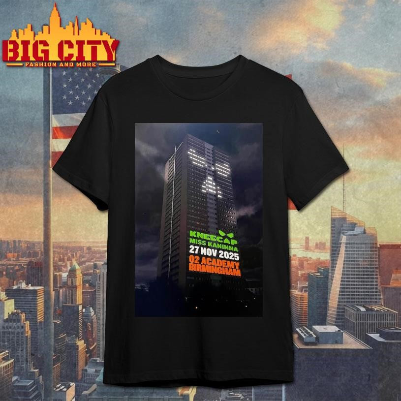 Kneecap Nov 27 2025 O2 Academy Birmingham England Poster Shirt