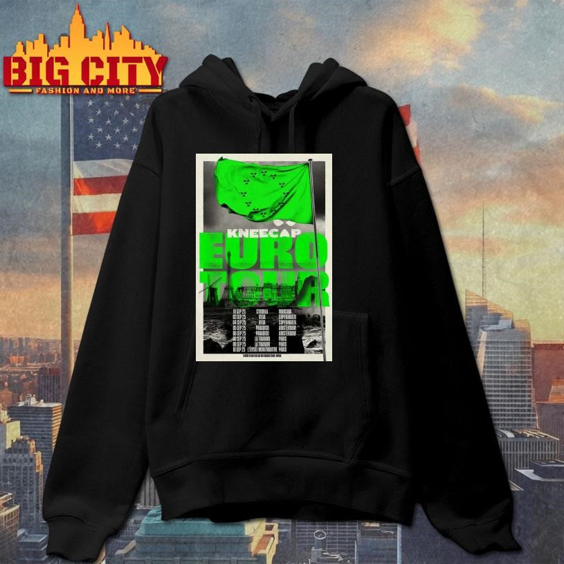 Kneecap Tour Europe 2025 Poster Shirt