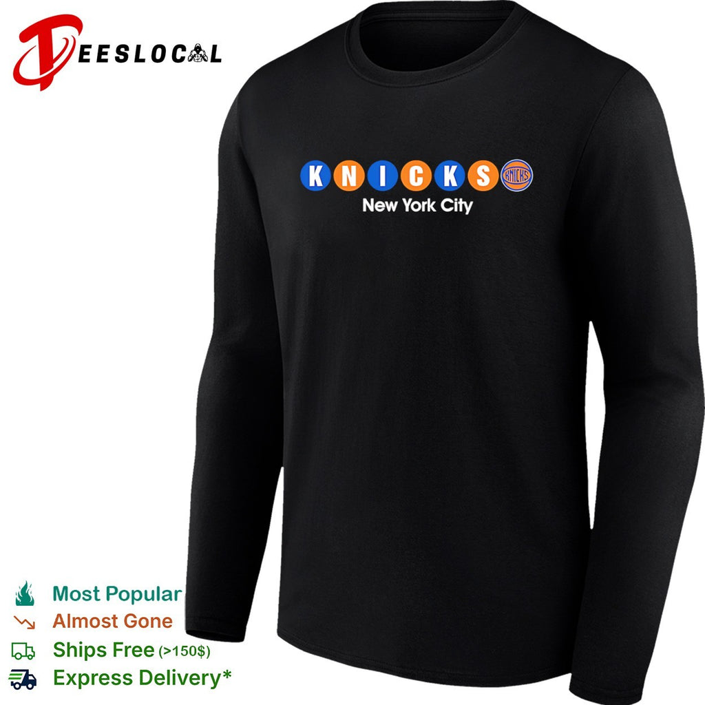 Knicks New York City Subway Logo New York Knicks shirt