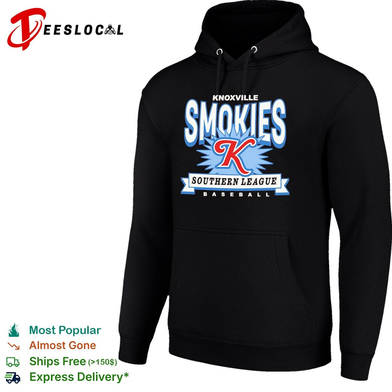 Knoxville Smokies Southern League Baseball K Logo shirt