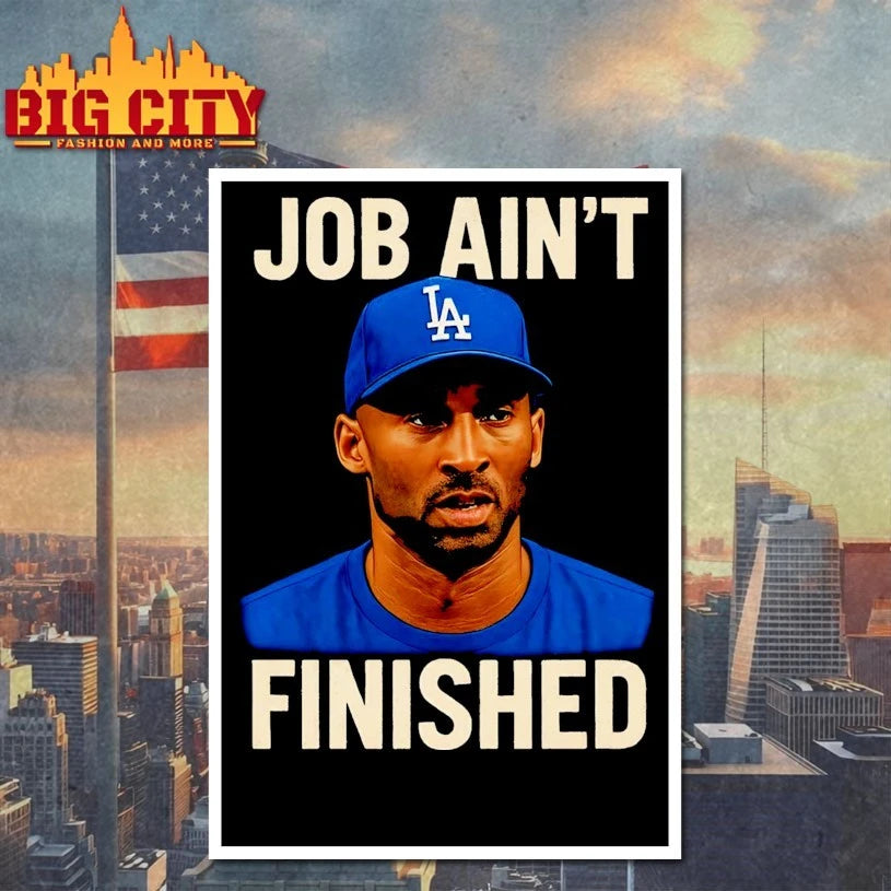 Kobe Bryant job ain’t finished shirt