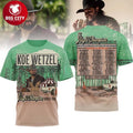 Koe Wetzel The Night Champion World Tour Two Sided Shirt