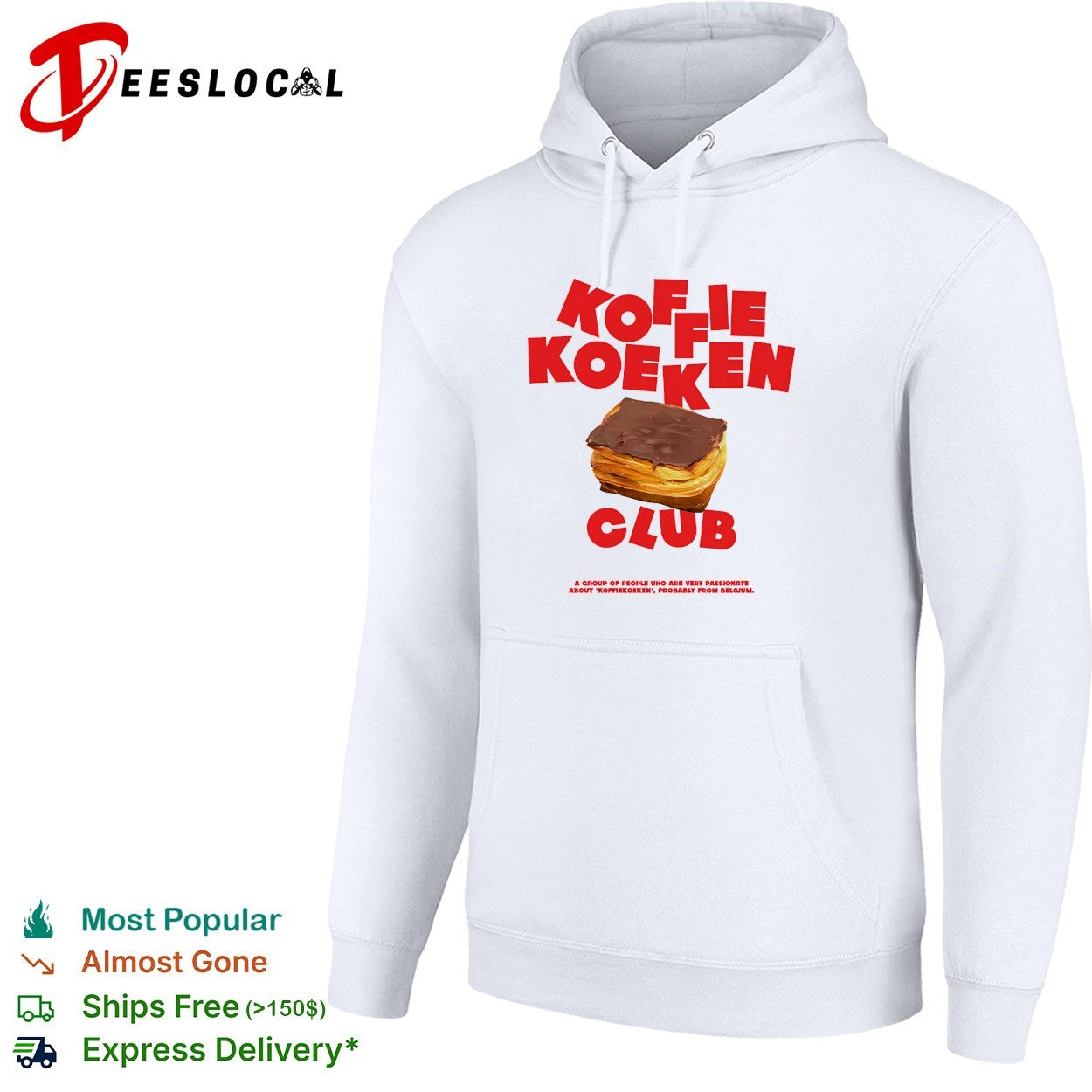 Koffiekoeken Club Belgium pastry shirt