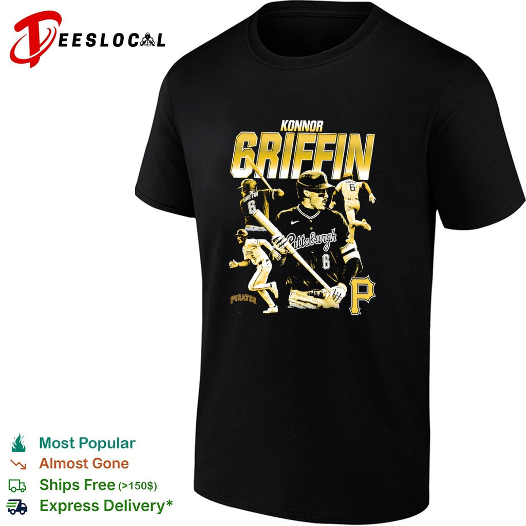 Konnor Griffin Pittsburgh Pirates MLB Players Shirt