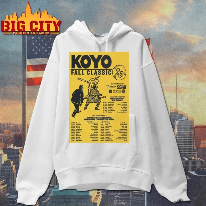 Koyo Live Fall 2025 Tour Poster shirt