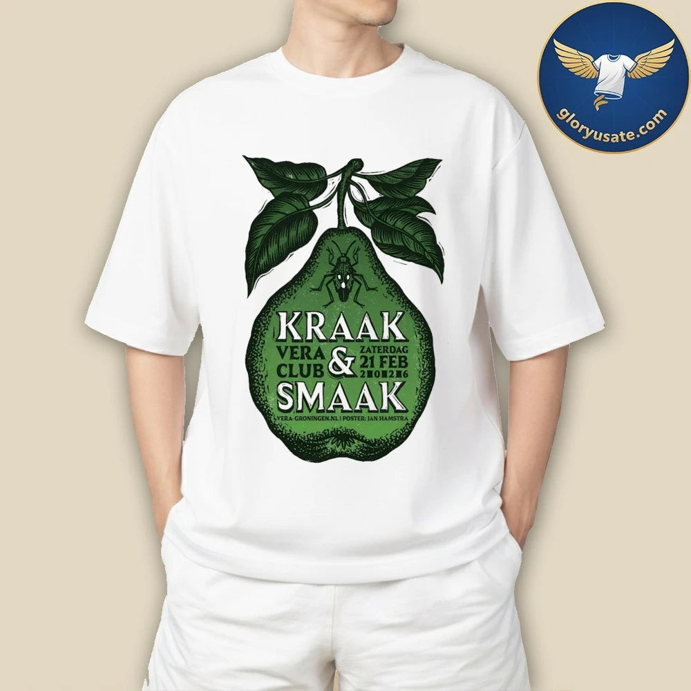 Kraak With Smaak 2-21-2026 Groningen Netherlands Poster Shirt