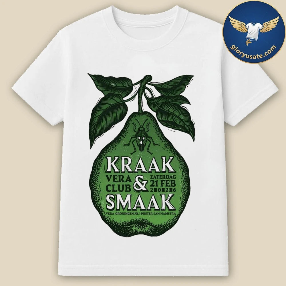 Kraak With Smaak 2-21-2026 Groningen Netherlands Poster Shirt
