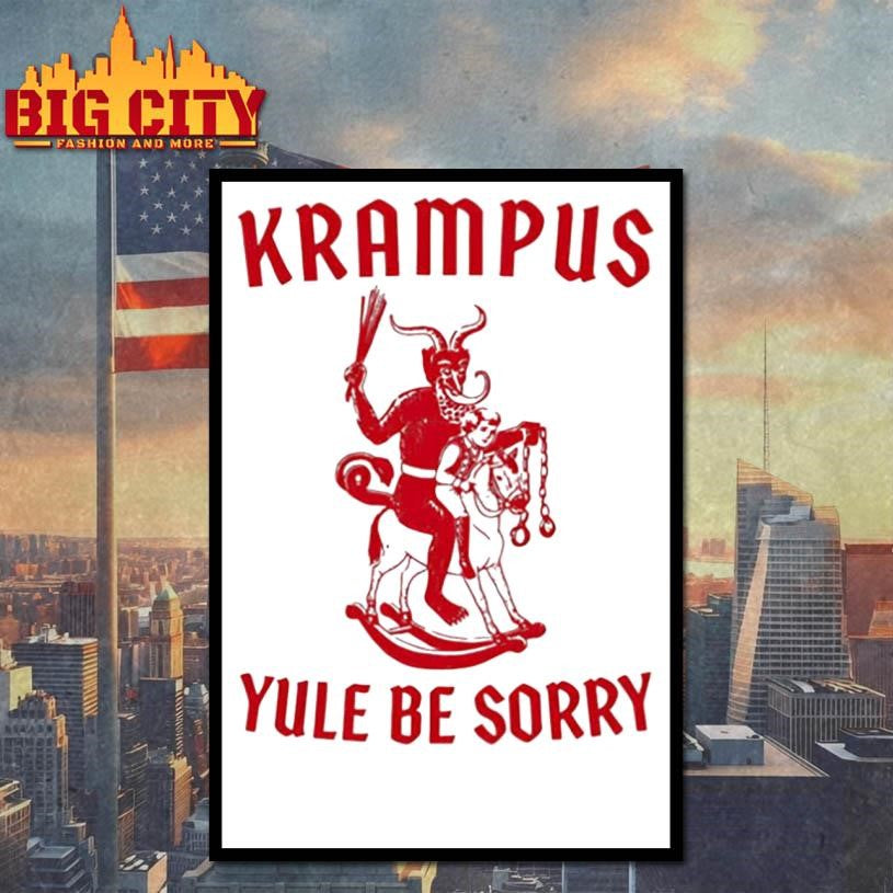 Krampus Yule Be Sorry Shirt