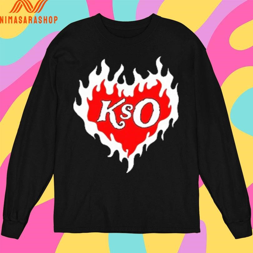 Kso Heart Fiery Shirts