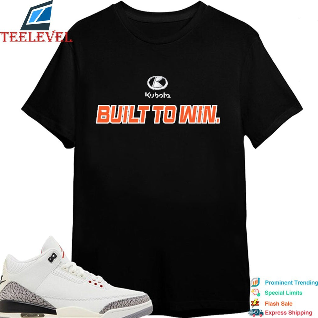 Kubota Built To Win Trackhouse T-shirts