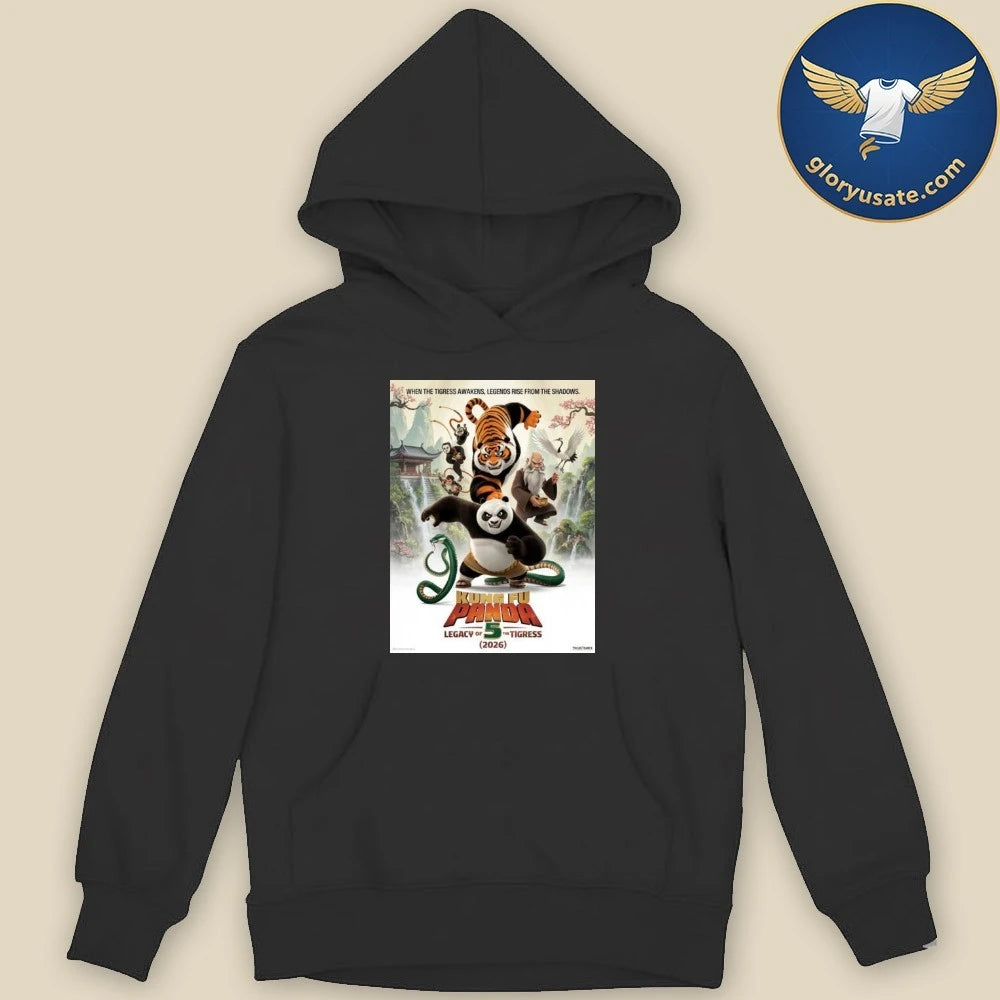 Kung Fu Panda 5 Legacy Of The Tigers 2026 Poster Shirt