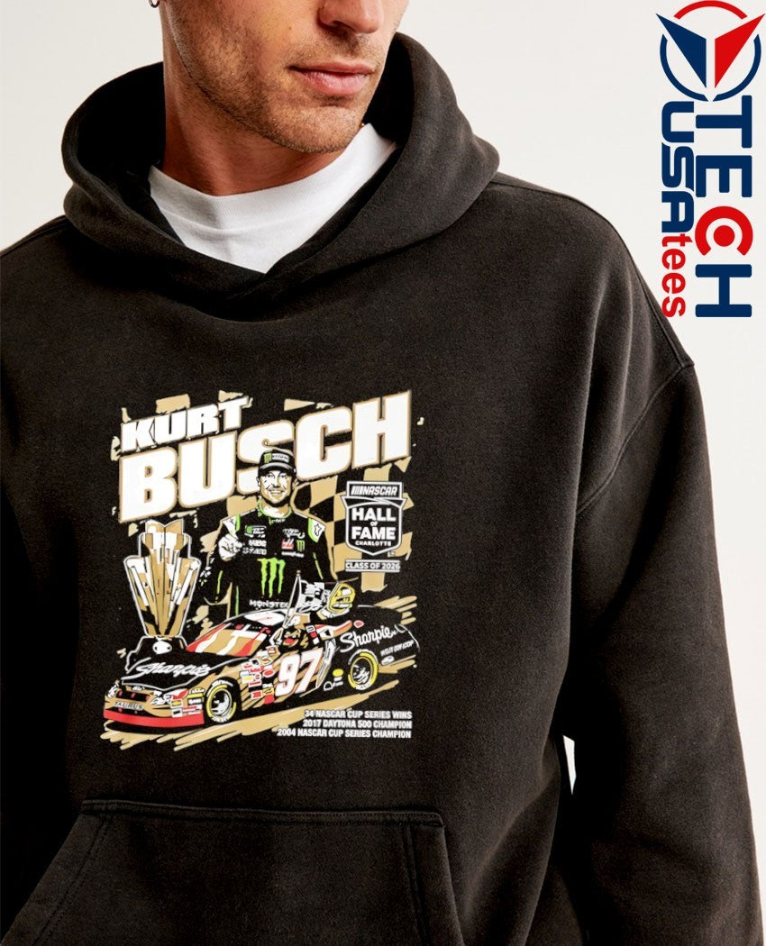 Kurt Busch Nascar Hall of Fame 2026 shirt