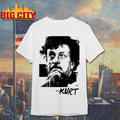Kurt Vonnegut portrait tribute retro shirt