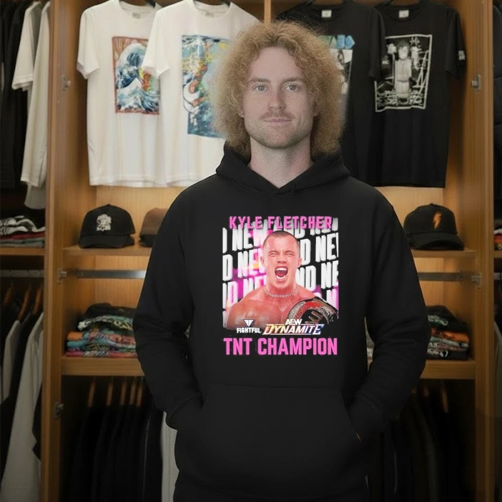 Kyle Fletcher New TNT Champion 2026 AEW Ciampa vs Fletcher Shirt