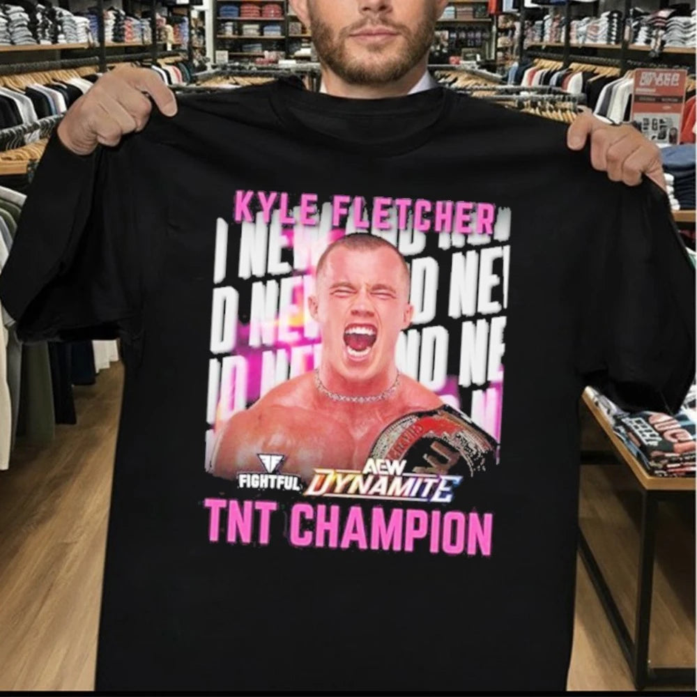 Kyle Fletcher New TNT Champion 2026 AEW Ciampa vs Fletcher Shirt