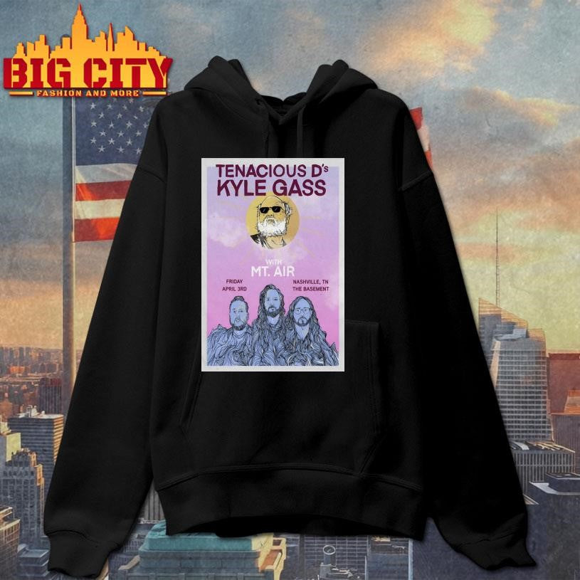 Kyle Glass With Mt Air Apr 3 2026 The Basement Nashville TN Poster Shirt