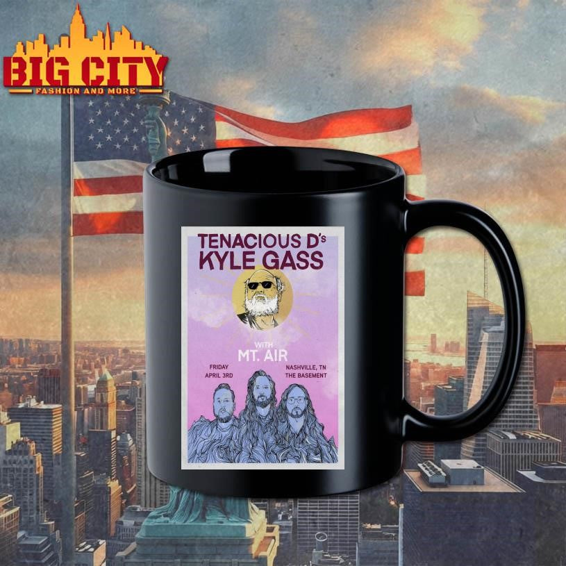 Kyle Glass With Mt Air Apr 3 2026 The Basement Nashville TN Poster Shirt
