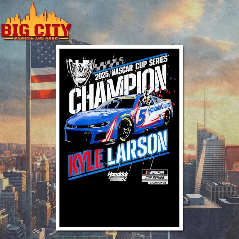 Kyle Larson NASCAR Cup Series Champion 2025 shirt