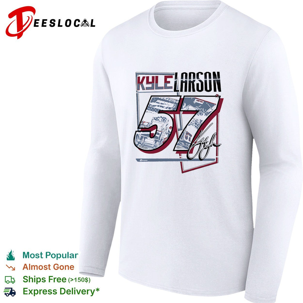 Kyle Larson sprint car 57 signature racing shirt